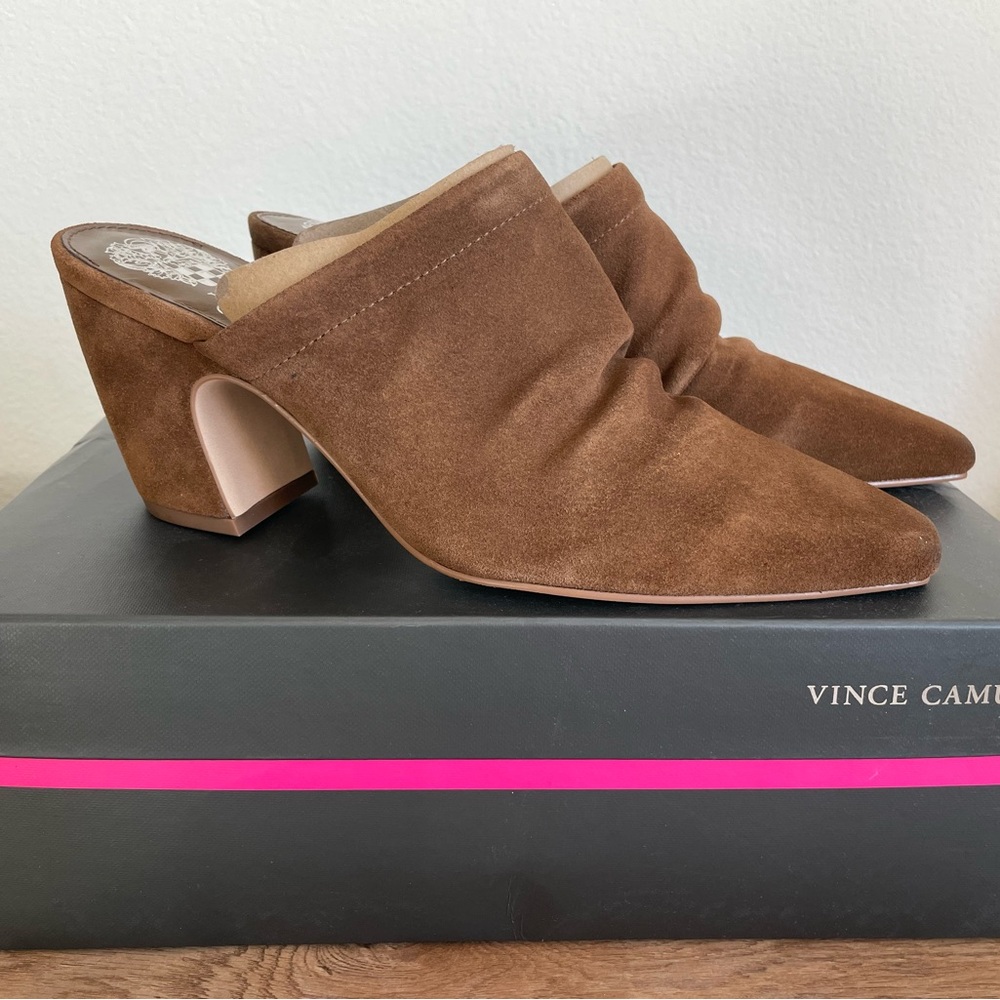 NWT Women’s Vince Camuto Carlie Mules Size 7.5 - Picture 5 of 8